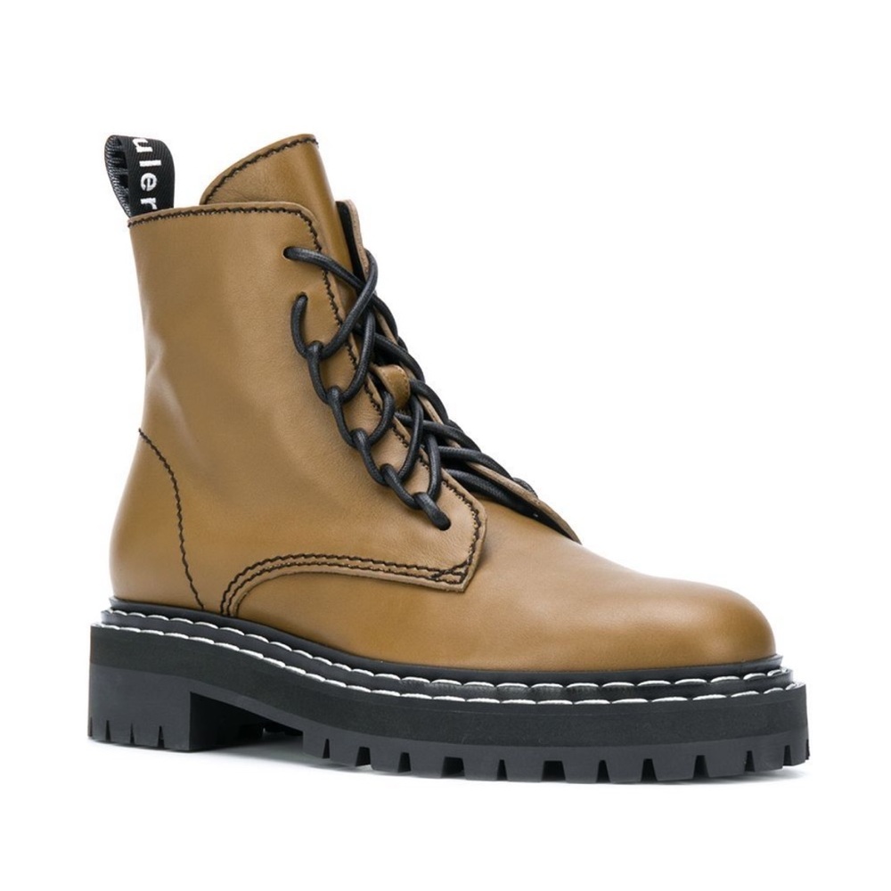 Proenza Schouler Lace Up Combat Boot